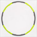 2021 Wholesale Removable Eight-section Weighted Foam Hula Gymnastic Hula Fitness Hoop For Teenager And Adults